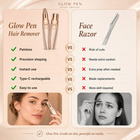 Glowpen vs razor comparison